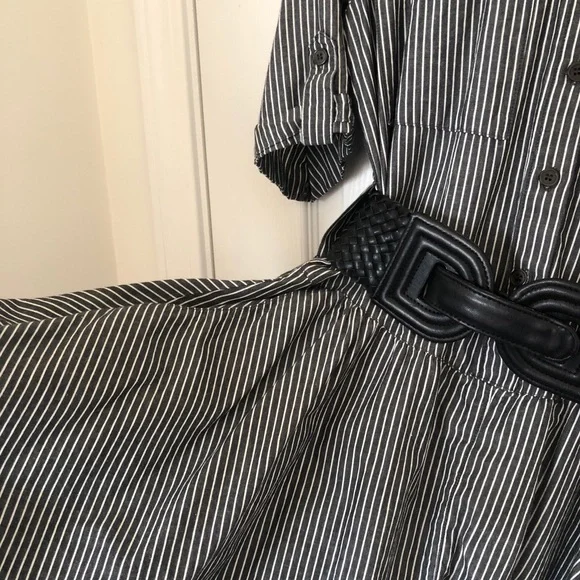 BaileyGirl Striped Shirt Dress - Picture 6 of 16